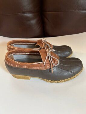 LL Bean Rubber Boot Mocs - Men's size 11